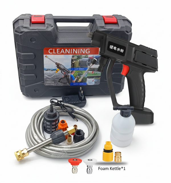 Portable Cordless Car Pressure Washer – Powerful Wash Anywhere (COD UAE Delivery)