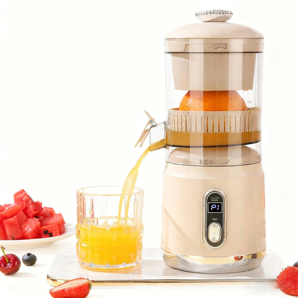 Portable Electric Juicer Machine – Automatic Citrus Juicer for Fresh Juice in Seconds